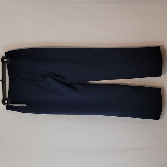 Tahari Navy Crepe Petite Dress Pants - Picture 12 of 17